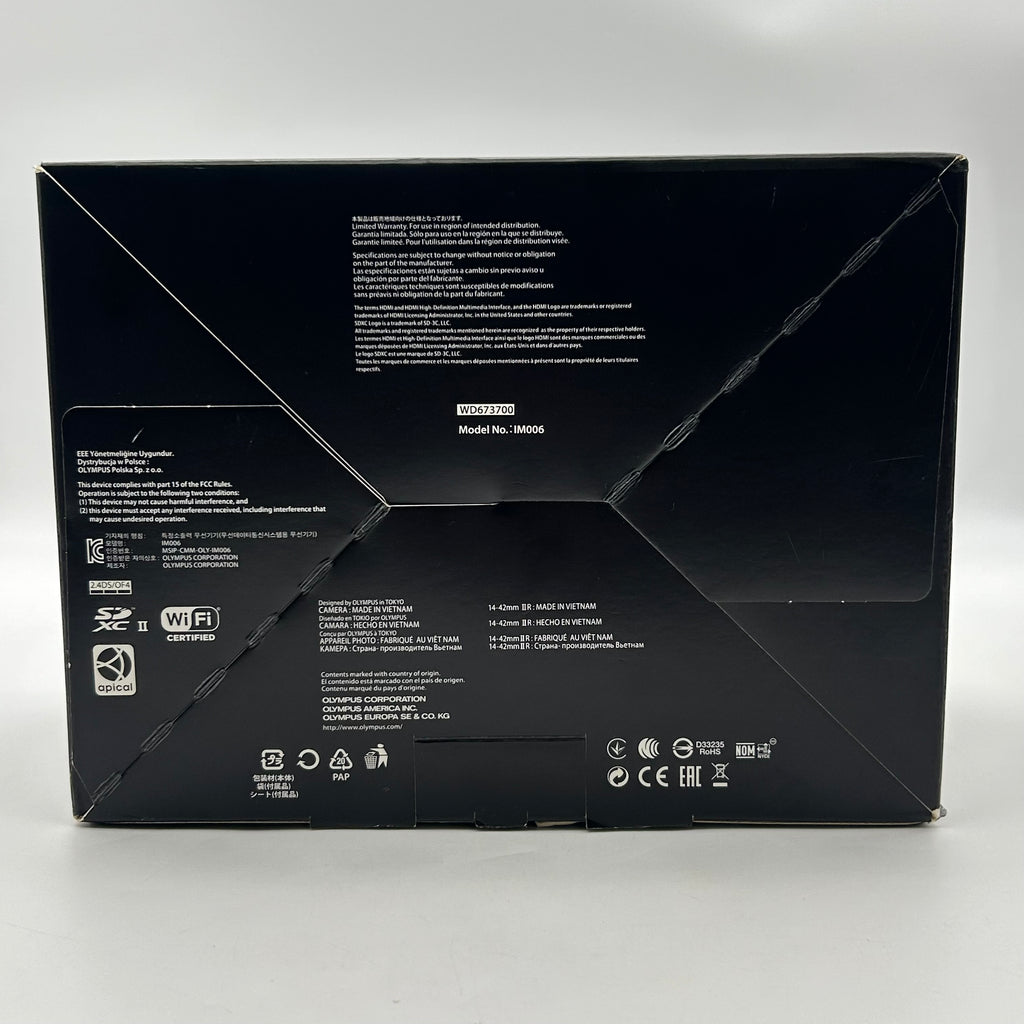 Olympus OM-D E-M10 Mark III Mirrorless Camera (Black) - Open Box