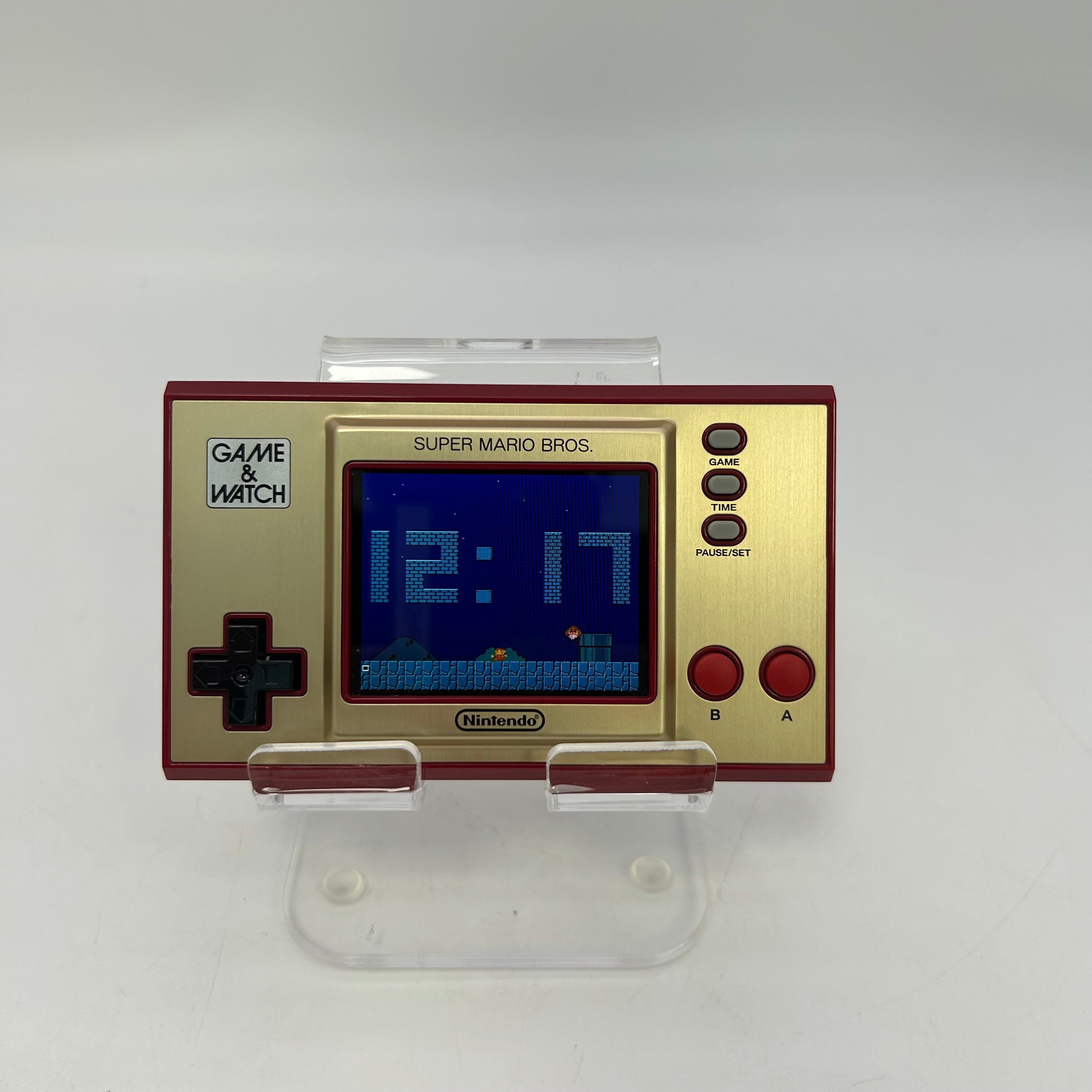 Nintendo Game & Watch Super Mario Bros Color Screen Handheld Console Tested