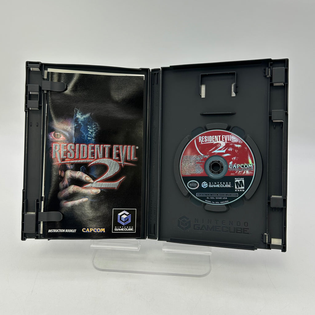 Nintendo GameCube Resident Evil 2 Game w/ Manual & Case