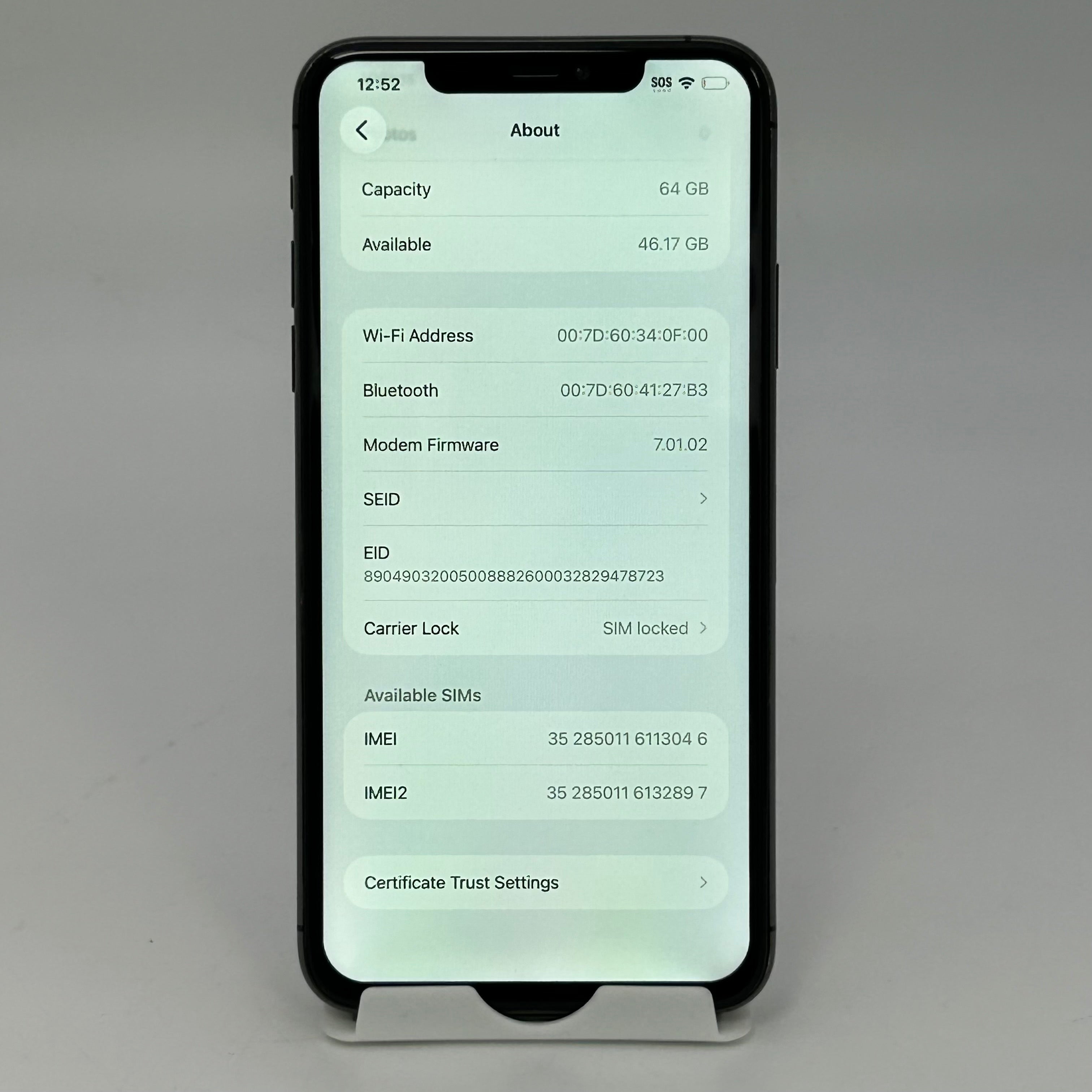 Apple iPhone 11 Pro Max 64GB Midnight Green A2161 NWGJ2LL/A (Sprint)