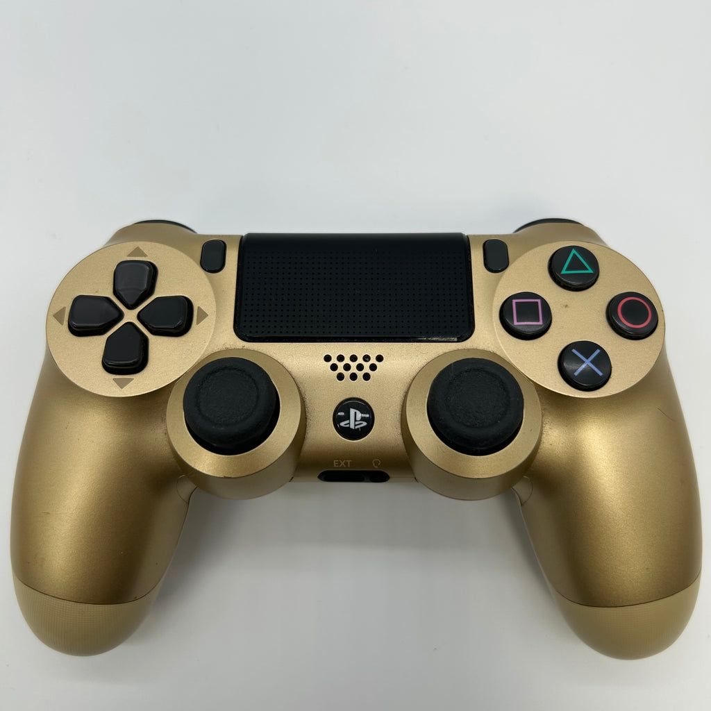 Sony PS4 CUH-ZCT2U Gold Video Game Controller 1 - Used
