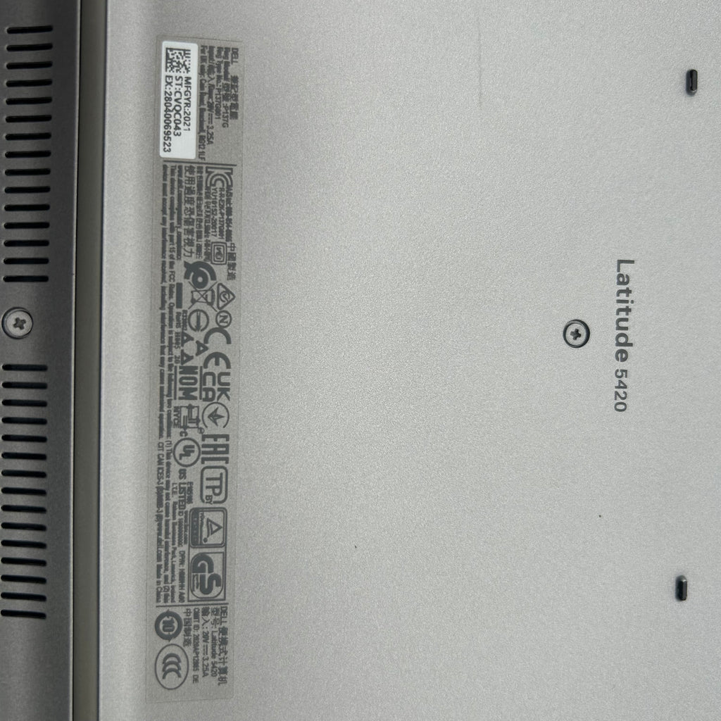 Dell Latitude 5420 14-inch Core i5 11th Gen 16GB RAM 500GB Gray