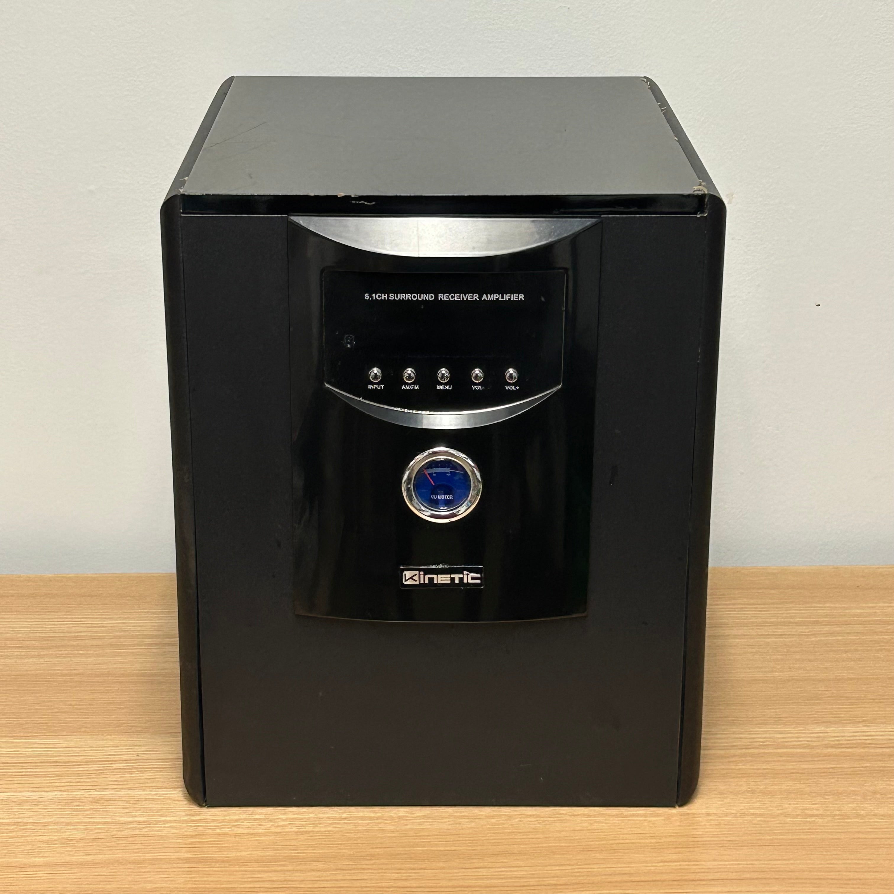 Kinetic KA-4210 5.1 Channel Home Sound System Speaker Black