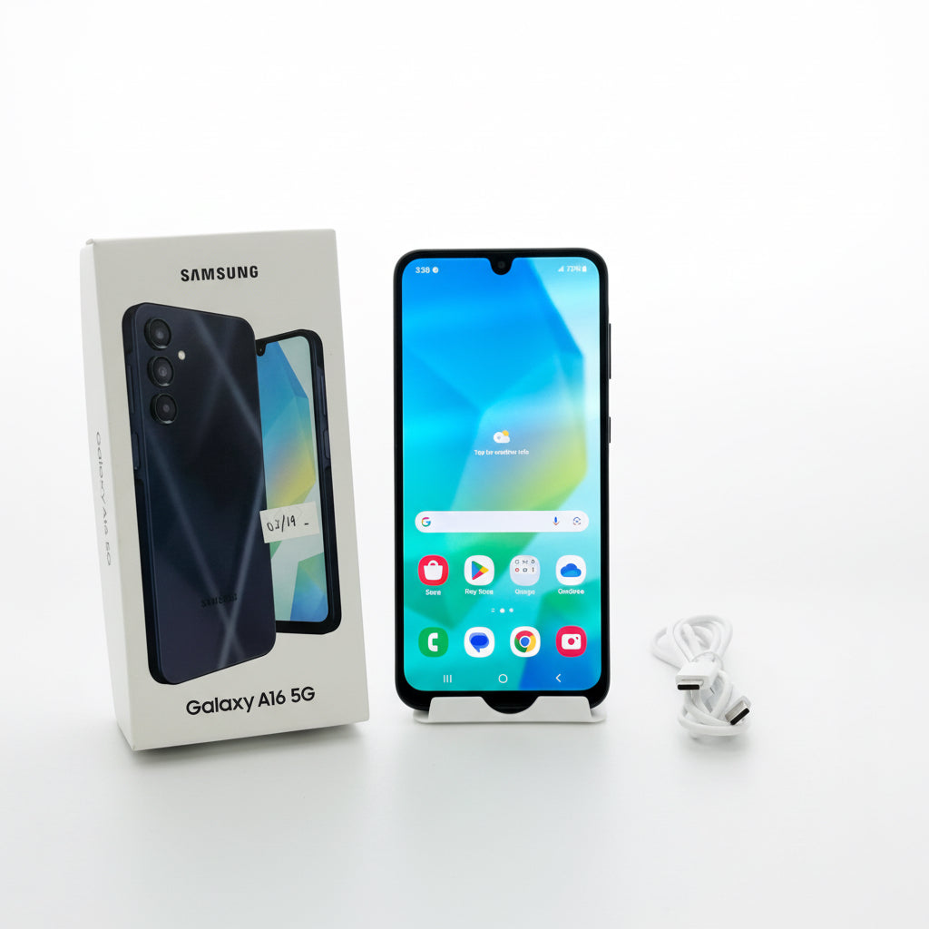 Samsung Galaxy A16 5G SM-A166U 128GB Dual SIM T-Mobile Blue Black