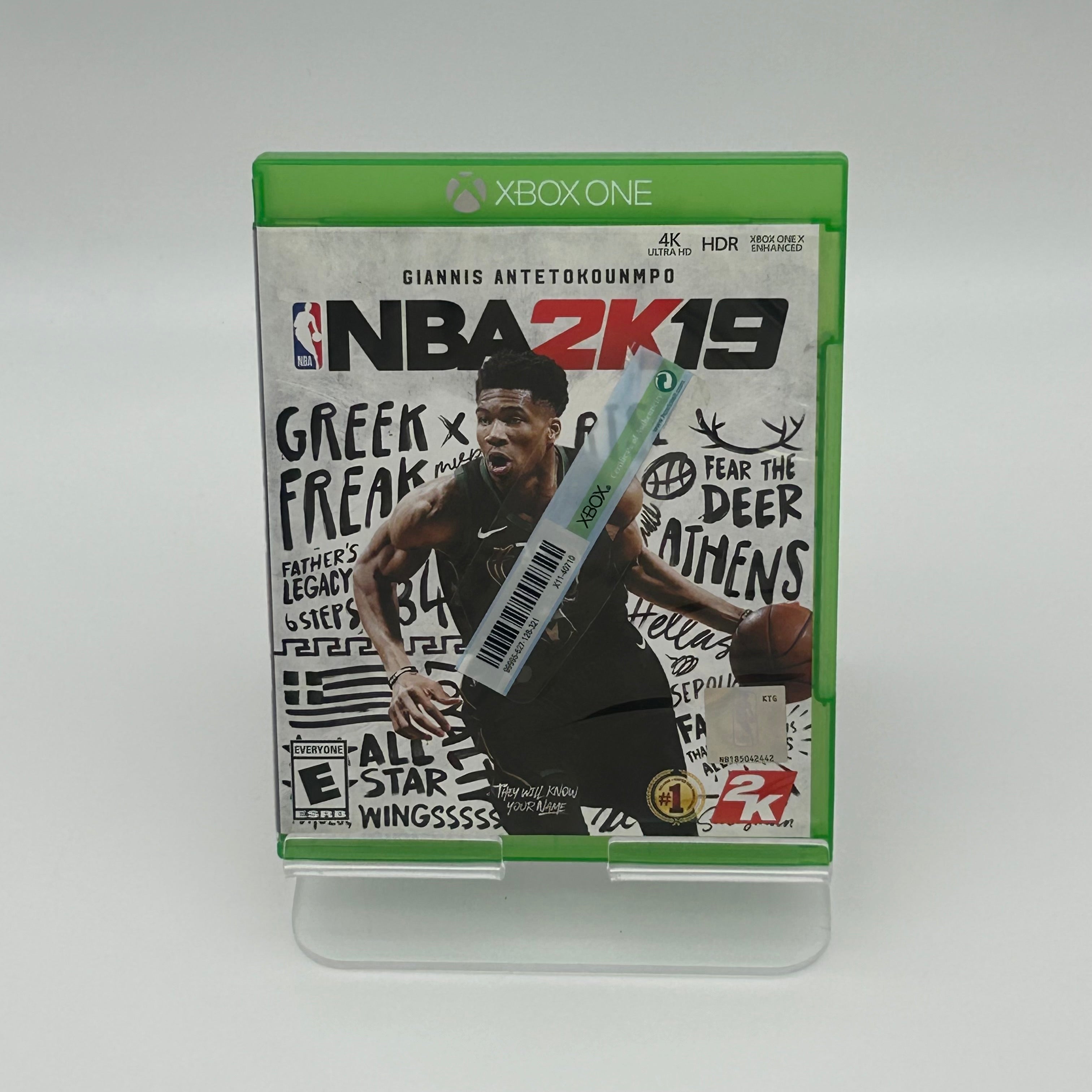 NBA 2K19 Xbox One With Manual and Case - Used