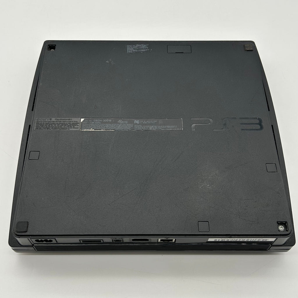 Sony PlayStation 3 Slim CECH-3001B 320GB w/ 1 Controller 3 Games and Cable Ver 4.76