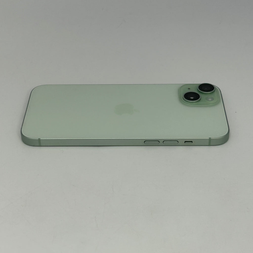 Apple iPhone 15 Plus A2847 128GB Green 93% battery health Unlocked