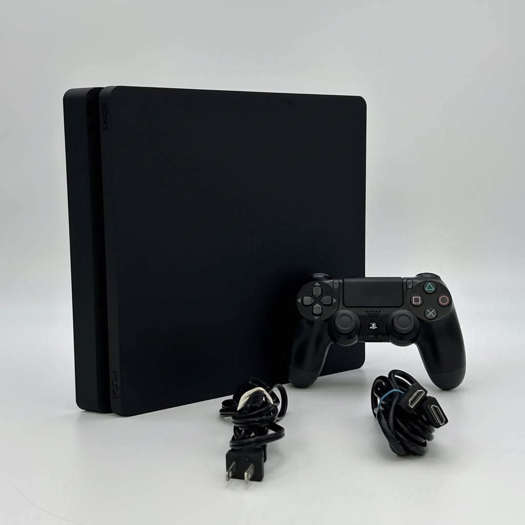 Sony PlayStation 4 Slim CUH-2115B 1 TB Video Game Console Bundle w/1 Controller