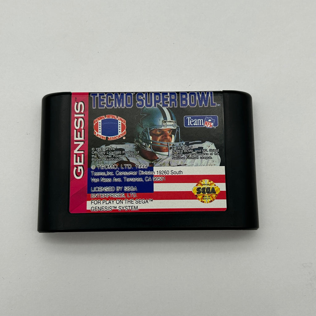 Tecmo Super Bowl (Sega Genesis, 1993) - Tested