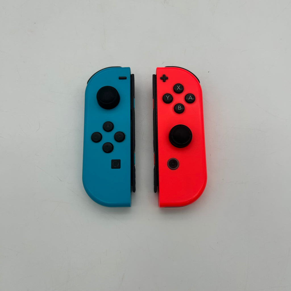 Nintendo Switch HAC-001 - Neon Red/Neon Blue 32GB Handheld Black Console Set
