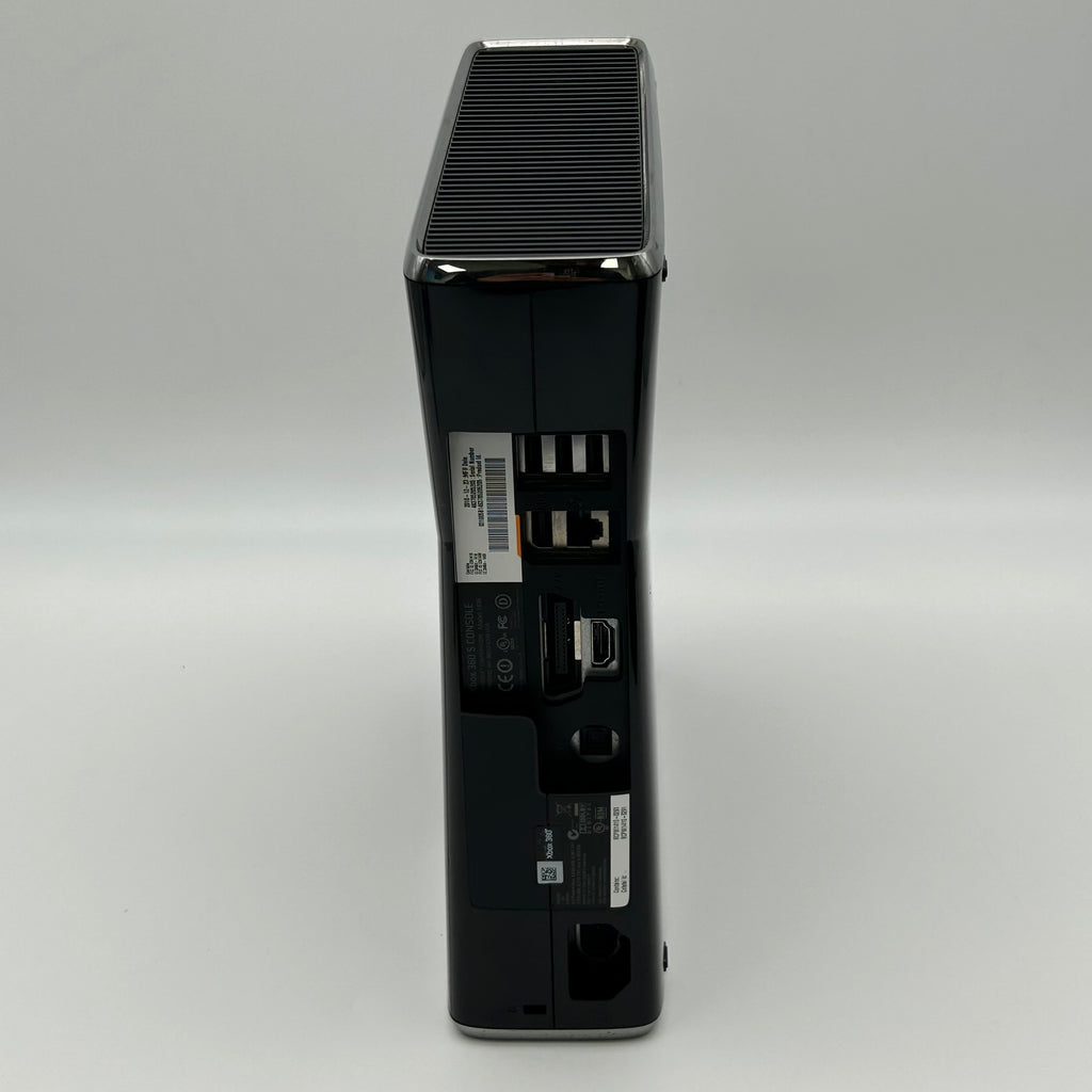 Xbox 360 Slim 250GB Gaming Set – 13 Games & 3 Controllers: 1 Functional & 2 Defective - Used