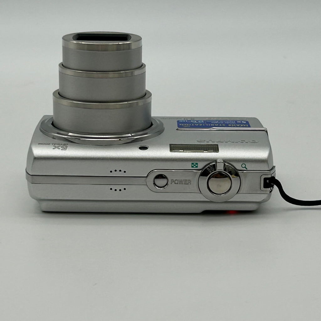 Olympus FE-200 6.0MP Digital Camera Silver Bundle - Tested Working 1GB xD Card