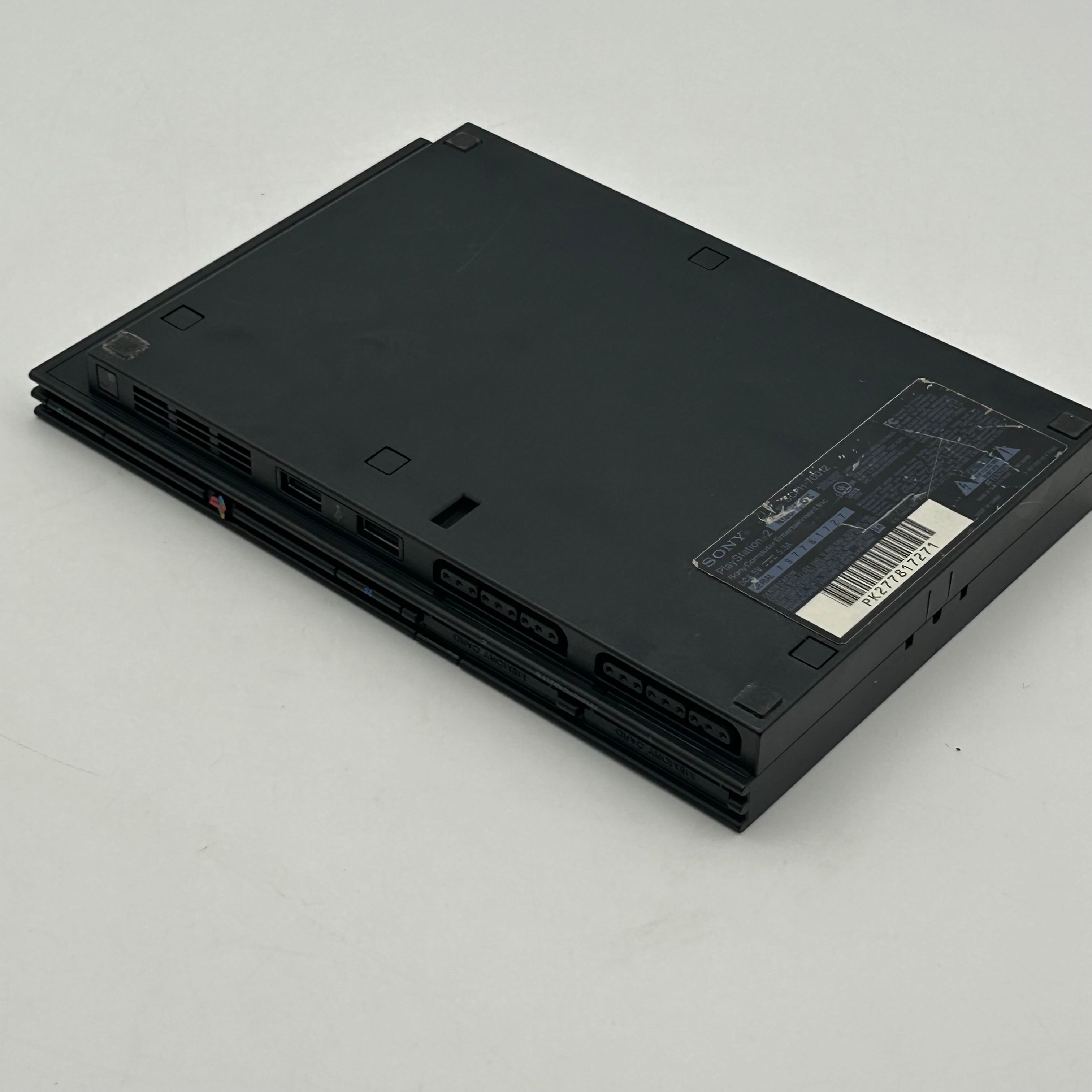 Sony PlayStation 2 PS2 Slim Black Console Bundle SCPH-75001