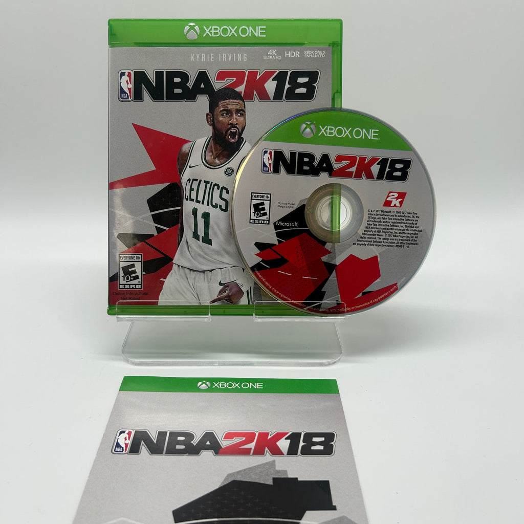 Microsoft NBA2K18 Video Game Green Heavy Scratches