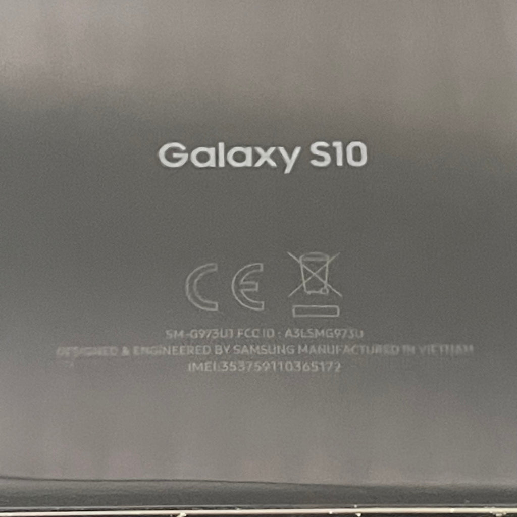 Samsung Galaxy S10 SM-G973U1 128GB Unlocked w/Box