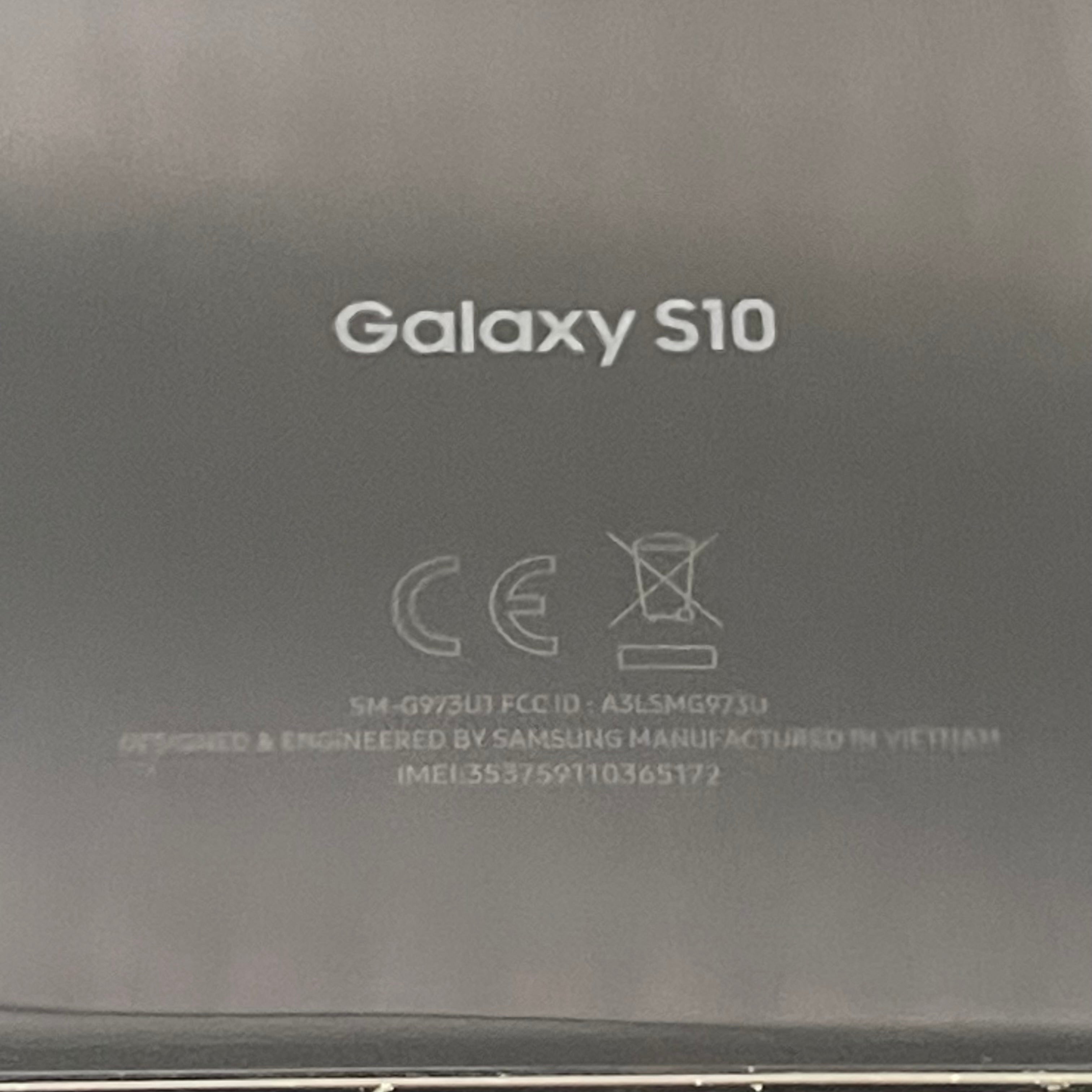 Samsung Galaxy S10 SM-G973U1 128GB Unlocked w/Box