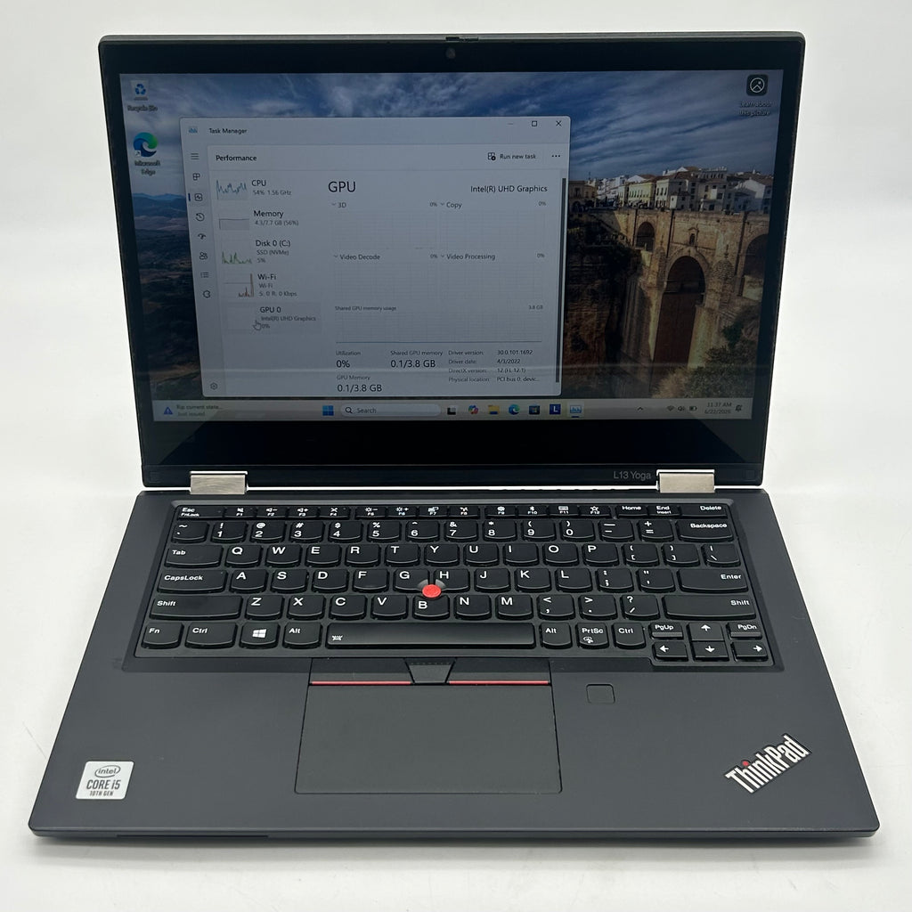 Lenovo ThinkPad L13 Yoga 13.3" |Core i5 |10th Gen| 8GB RAM| 256GB|