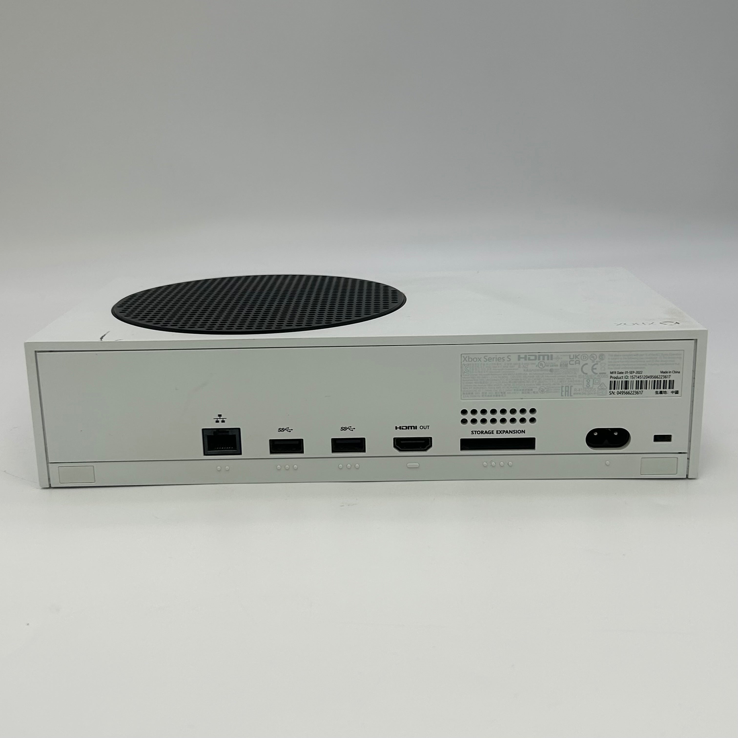 Microsoft Xbox Series S 1883 500GB White w/ Controller Power Cable & HDMI