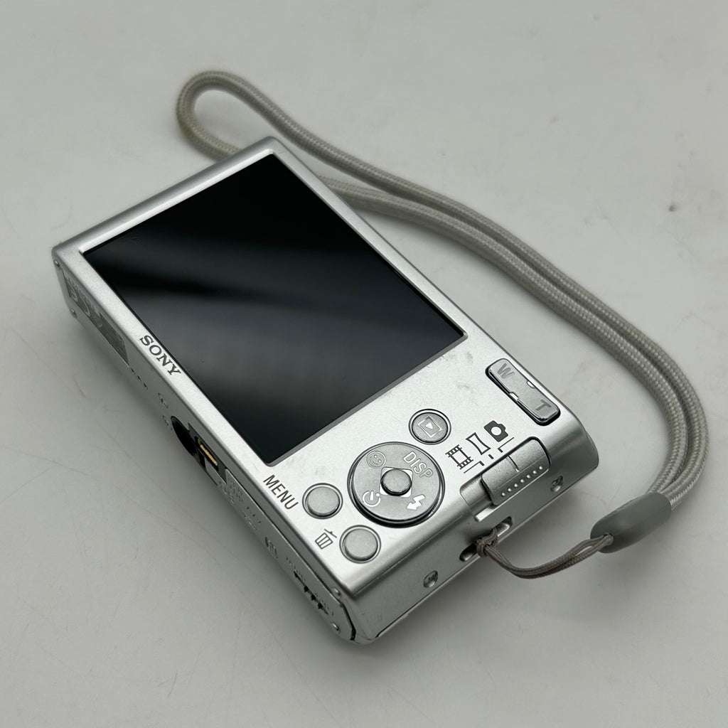 Silver Sony Cyber-Shot DSC-W830 20.1MP 8x Optical Zoom Digital Camera