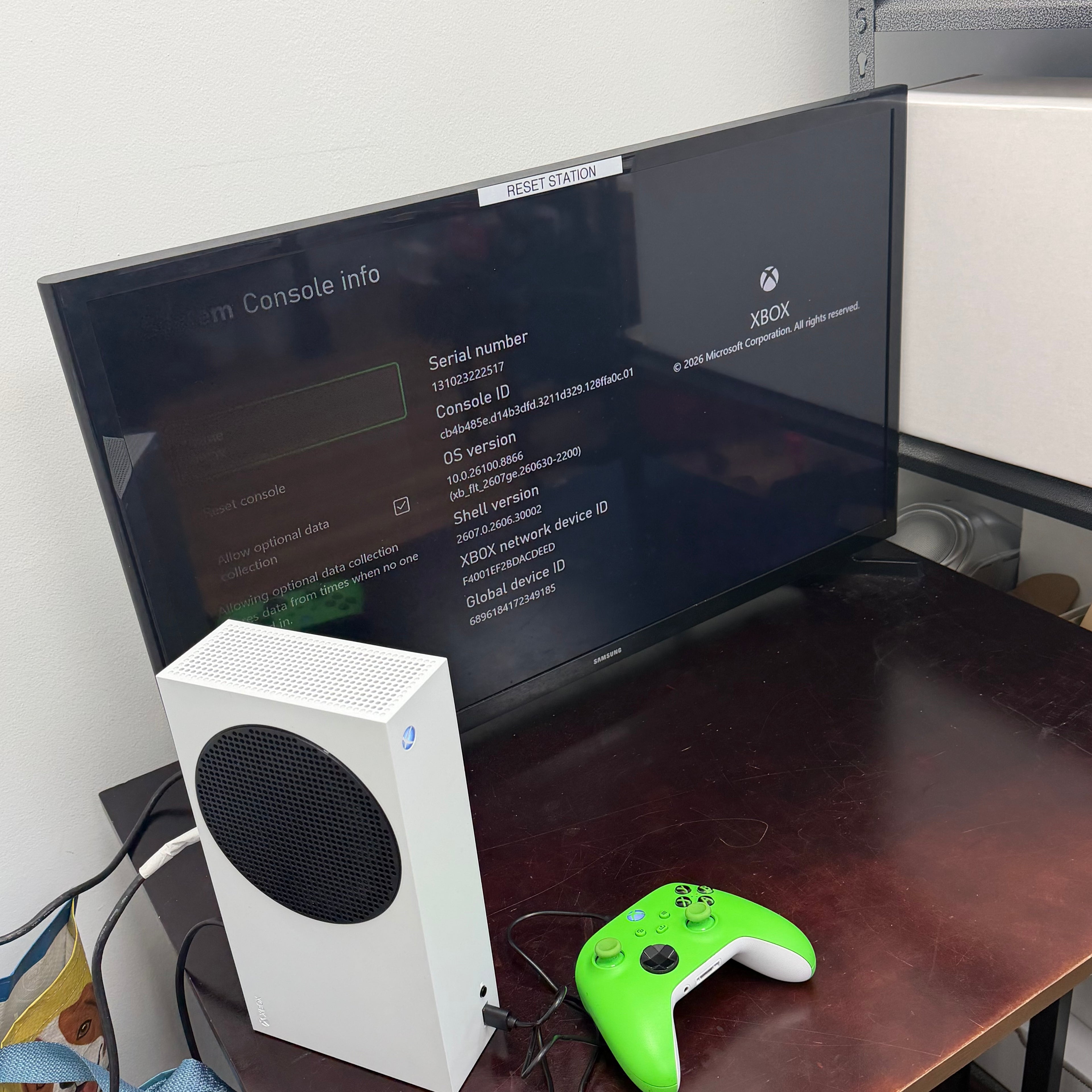 Microsoft Xbox Series S 500GB Console Gaming System White 1883