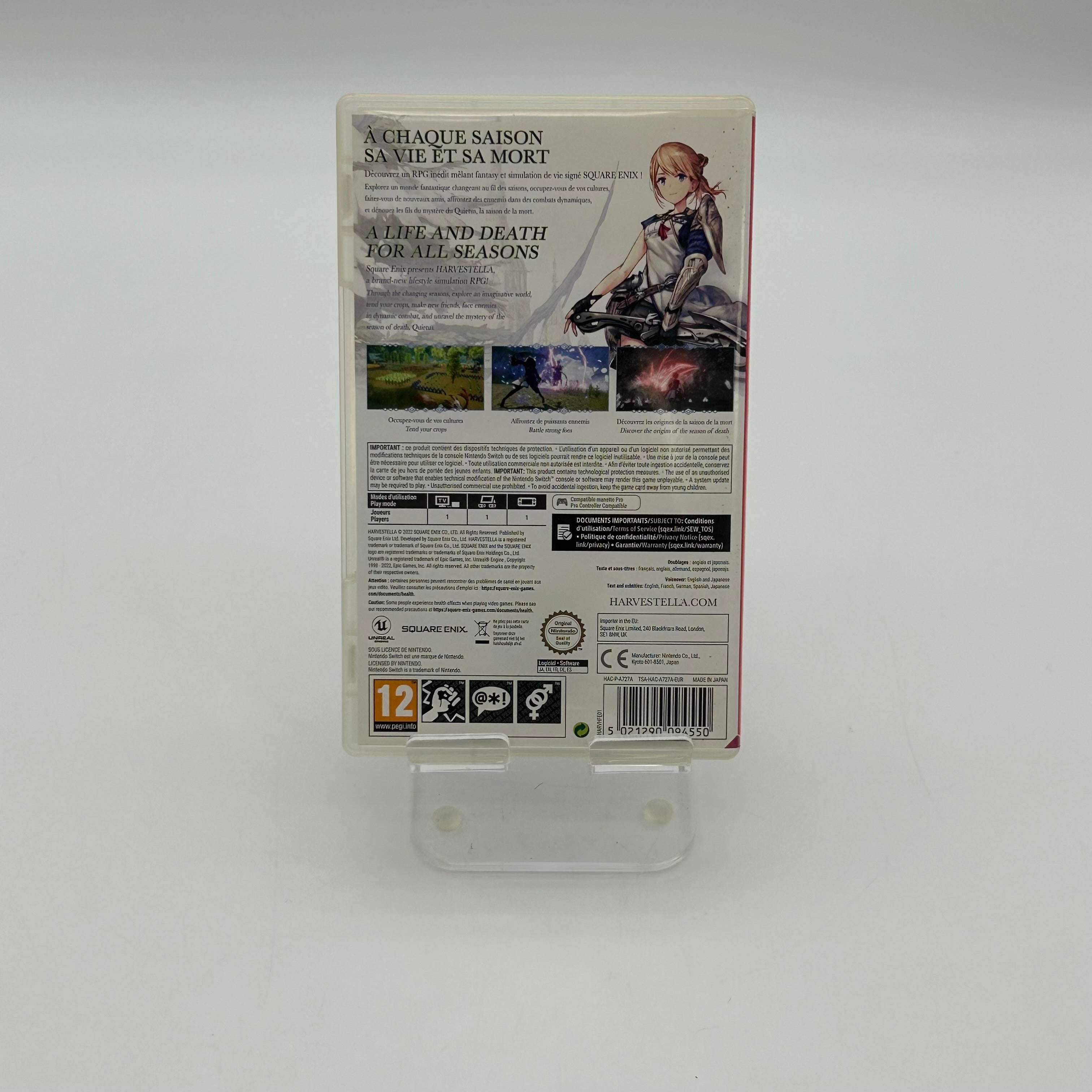 Harvestella Nintendo Switch w/ Case