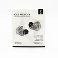 CCZ Melody BC01 Hi-Fi In-Ear Monitors - Hybrid DD+BA Earphones - Clear Black