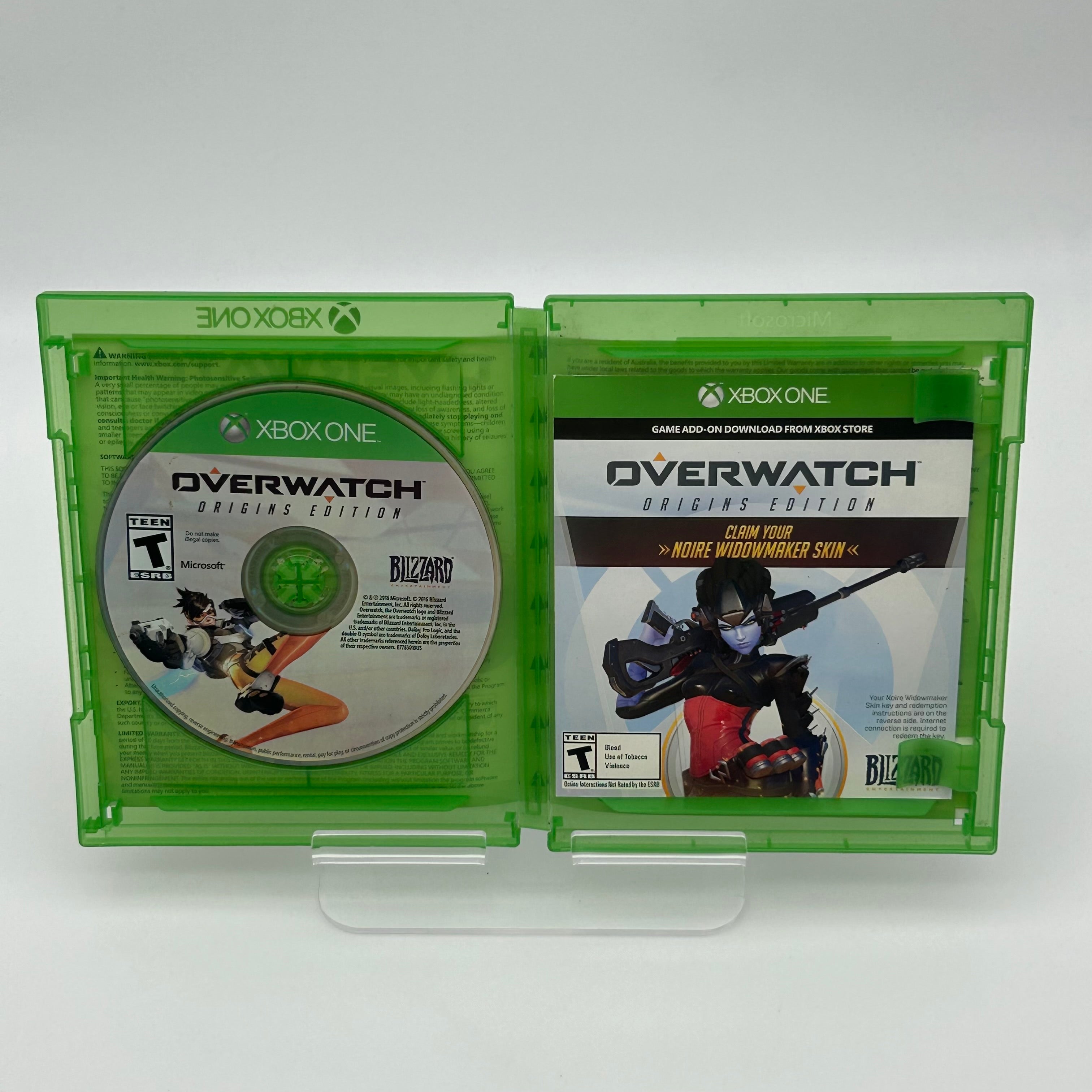 Overwatch Origins Edition Xbox One - Used With Box