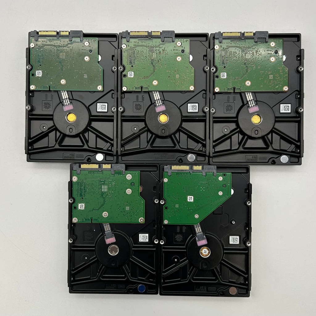 Lot of 5 Seagate 3TB 3000GB Desktop 3.5" Hard Drives ST3000DM01 - Untested As-Is