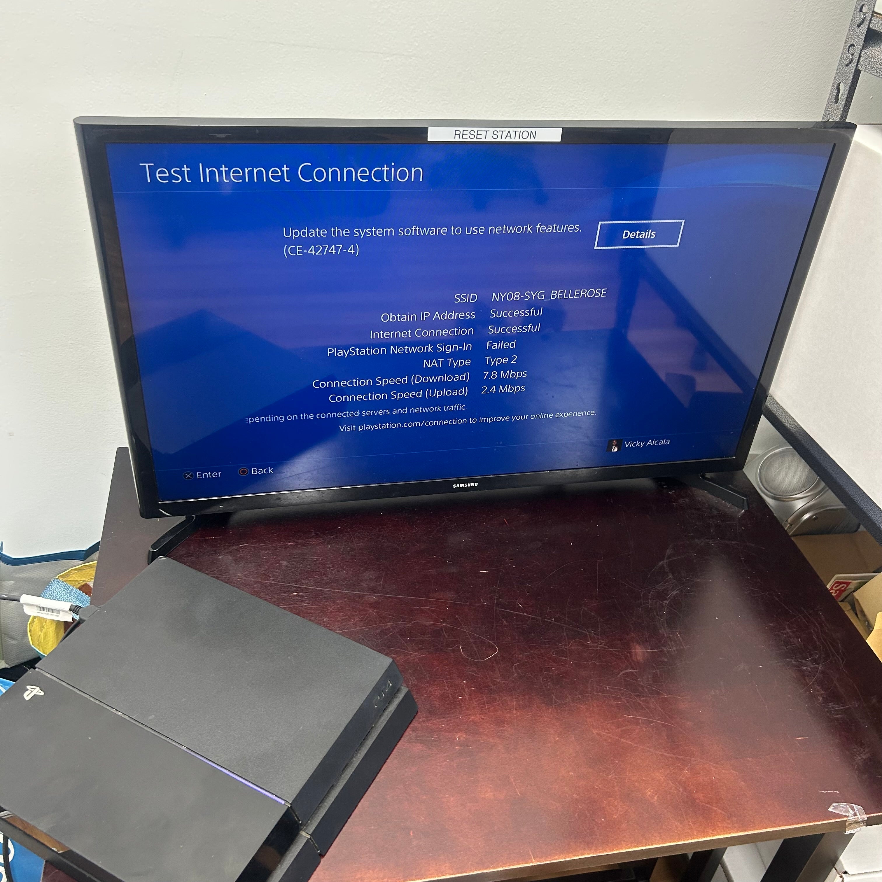 Sony Playstation 4 CUH-1001A 500GB PS4 Console only
