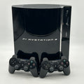Sony PlayStation 3 Backward Compatible (CECHA01) 500GB Bundle:2 Controllers & 4 Games