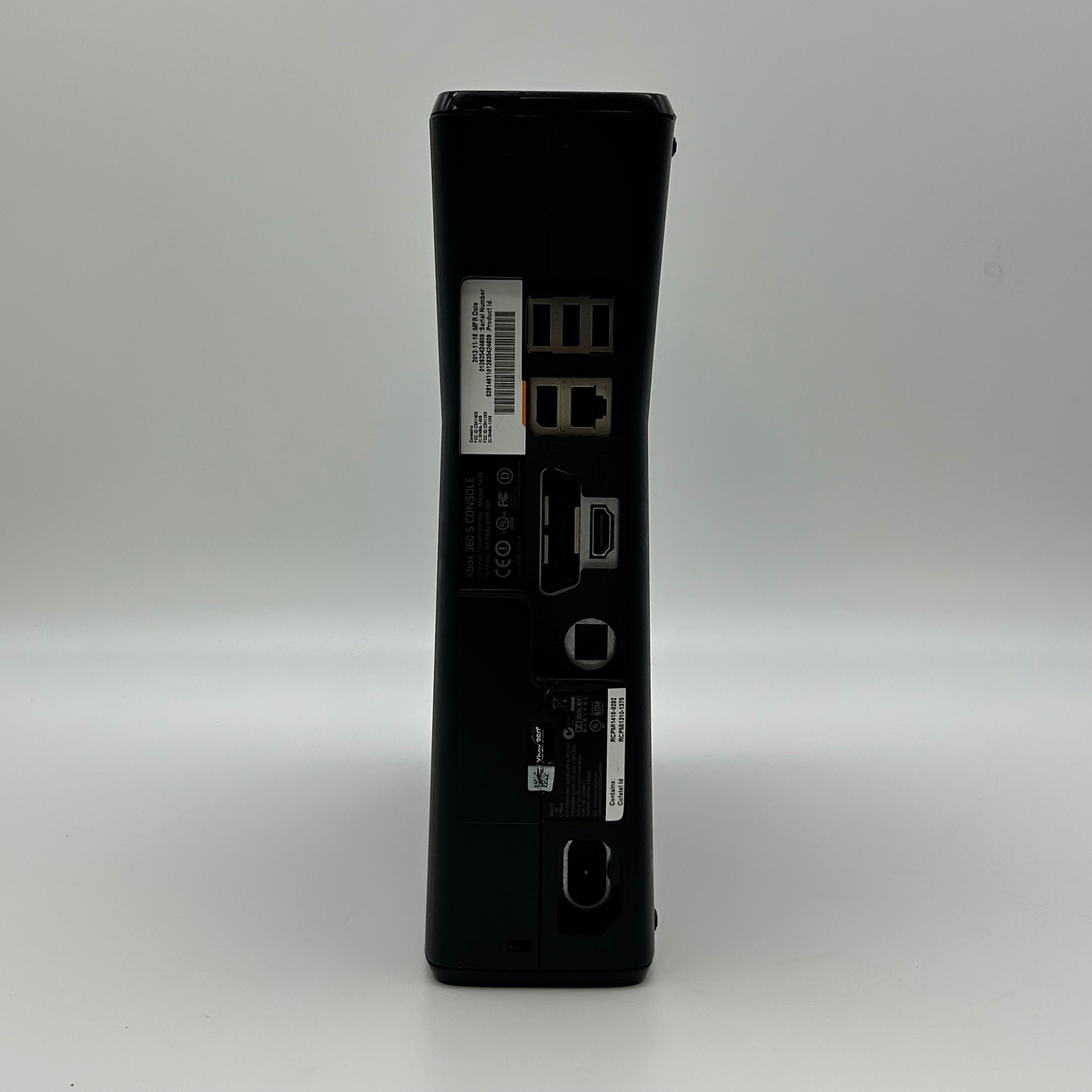 Xbox 360 S Slim Black (Model 1439) Video Game System - Used