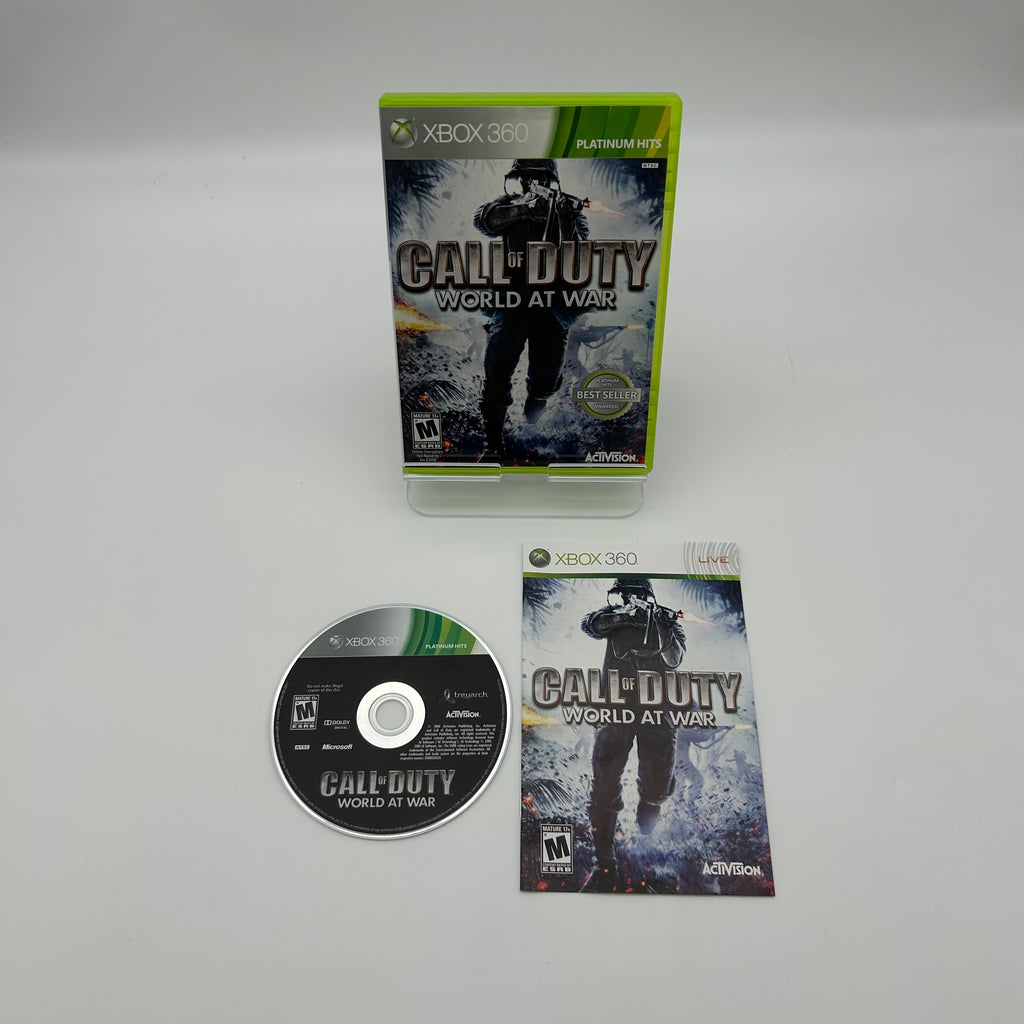Call of Duty World at War Xbox 360 - Used With Box
