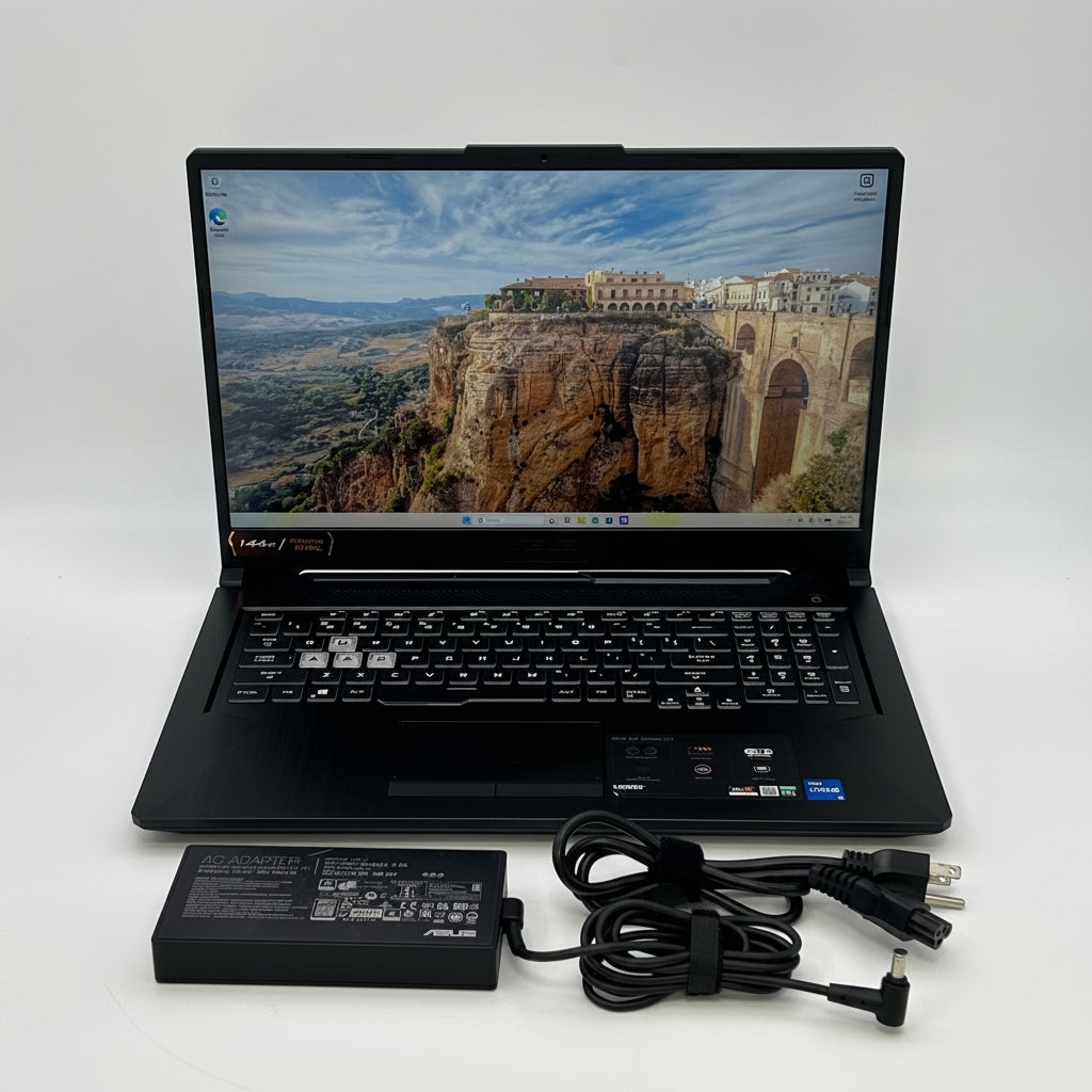ASUS TUF Gaming F17 Laptop – RTX 3050 – 11th Gen i5 – 8GB RAM – 512GB SSD - (FX706HEB) - Gaming Laptop