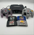 Nintendo 64 N64 NUS-001 1996 Bundle- Tested