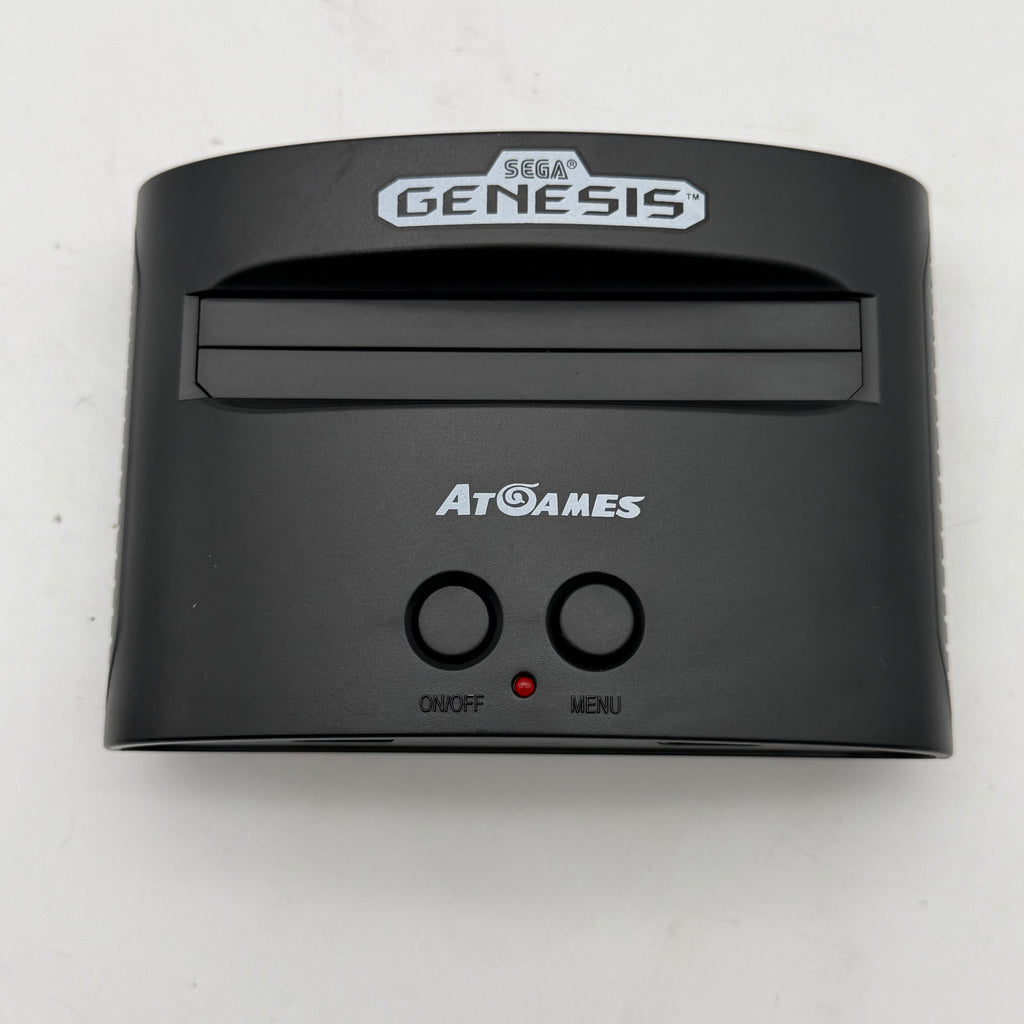 AtGames Sega Genesis Console Built-In Games w/ 2 Controllers, Cables & 1 Game - Tested