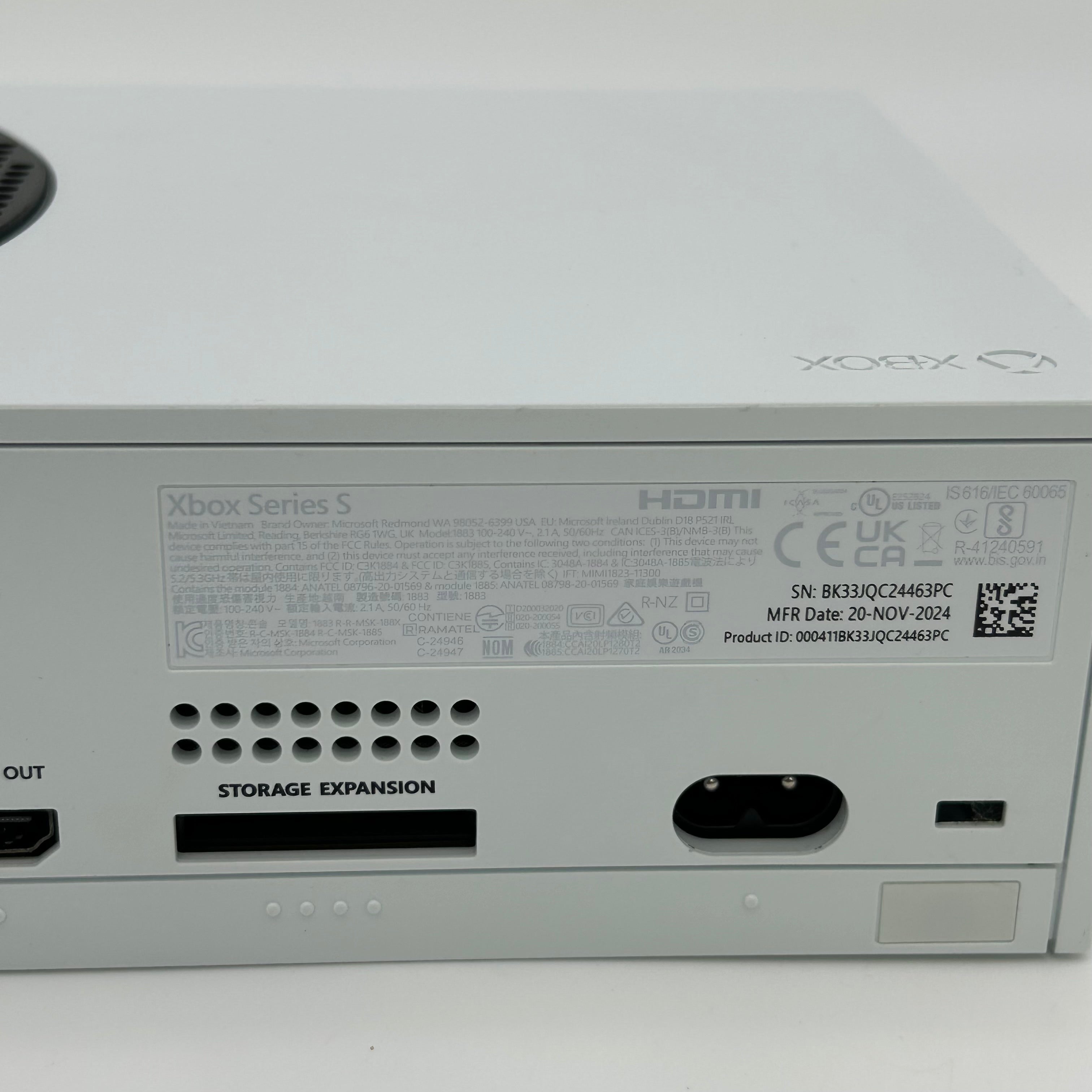 Microsoft Xbox Series S 1883 512GB Video Game Console - White - Used