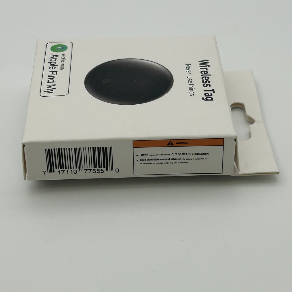 Rexzol Wireless Tag Black 2 pack -  compatible with Apple Find My - New in Box