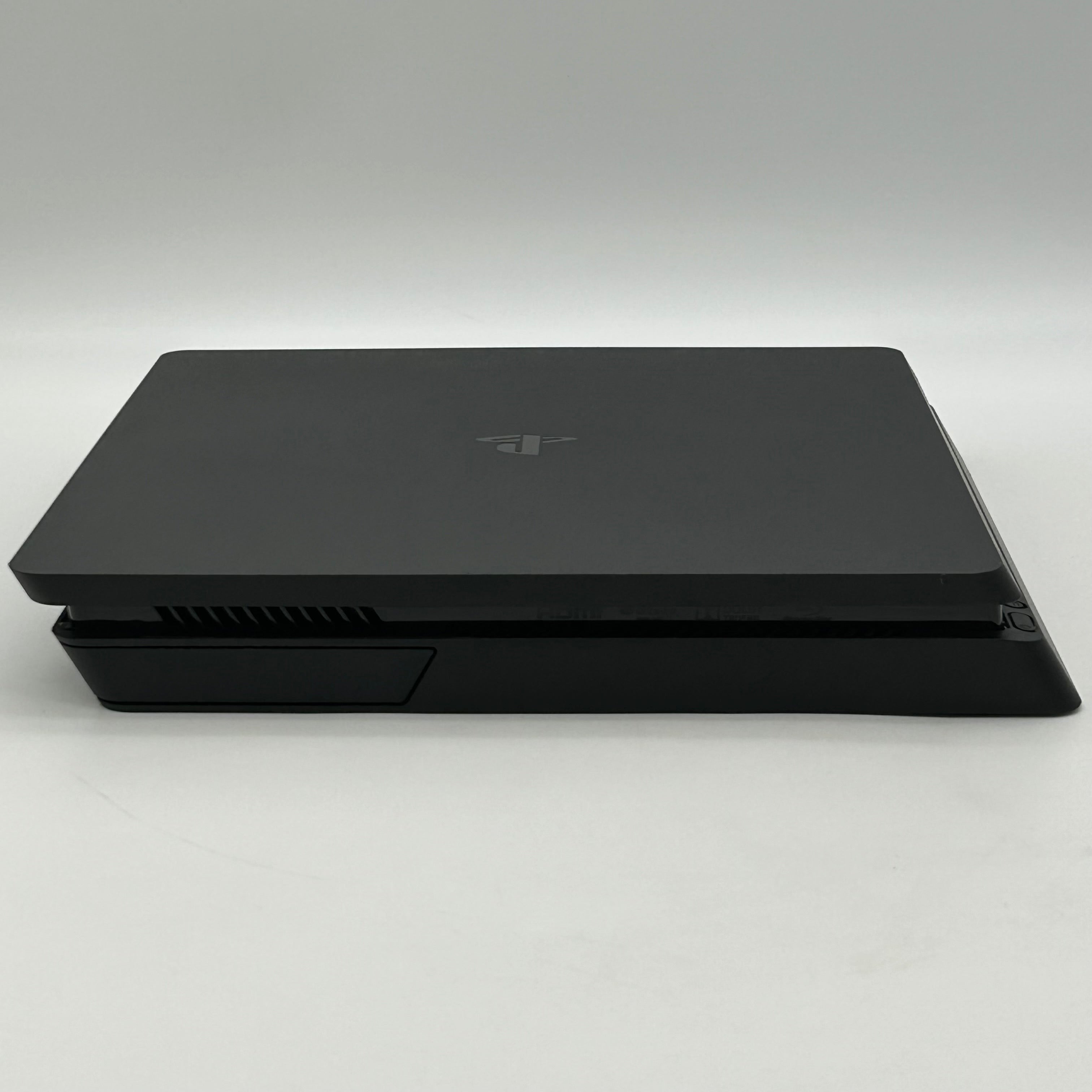 Sony PS4 Slim 1TB Console Black Bundle + 3 Games & 2 Controllers - Tested (Drift)