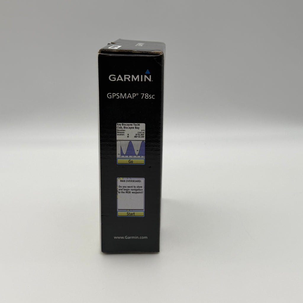 Garmin GPSMAP 78sc Gray Black Portable 2.6" LCD 3-Axis USB Marine GPS Navigator