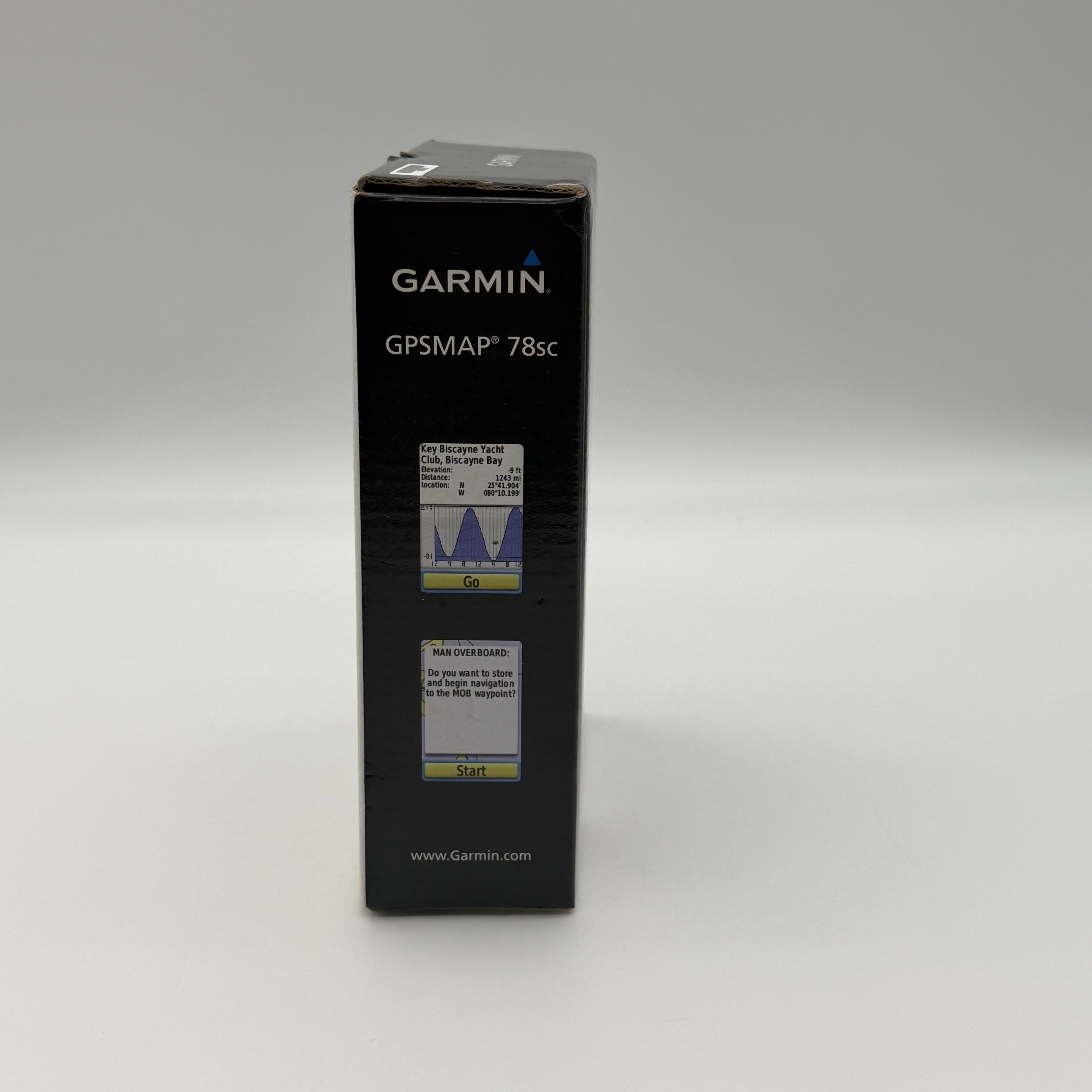 Garmin GPSMAP 78sc Gray Black Portable 2.6" LCD 3-Axis USB Marine GPS Navigator