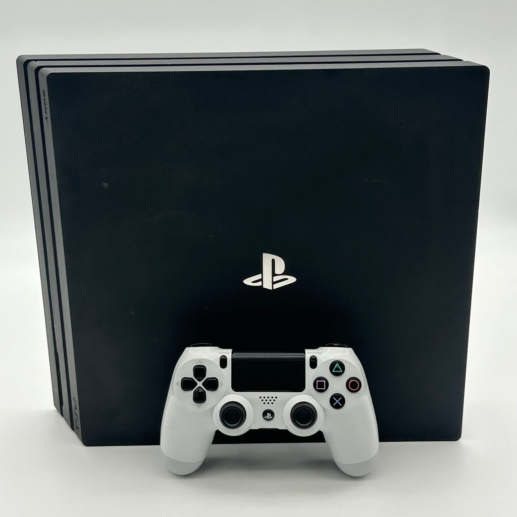 Sony PlayStation 4 Pro CUH-7015B 2TB Black w/ Controller, Power Cable and 2 Games