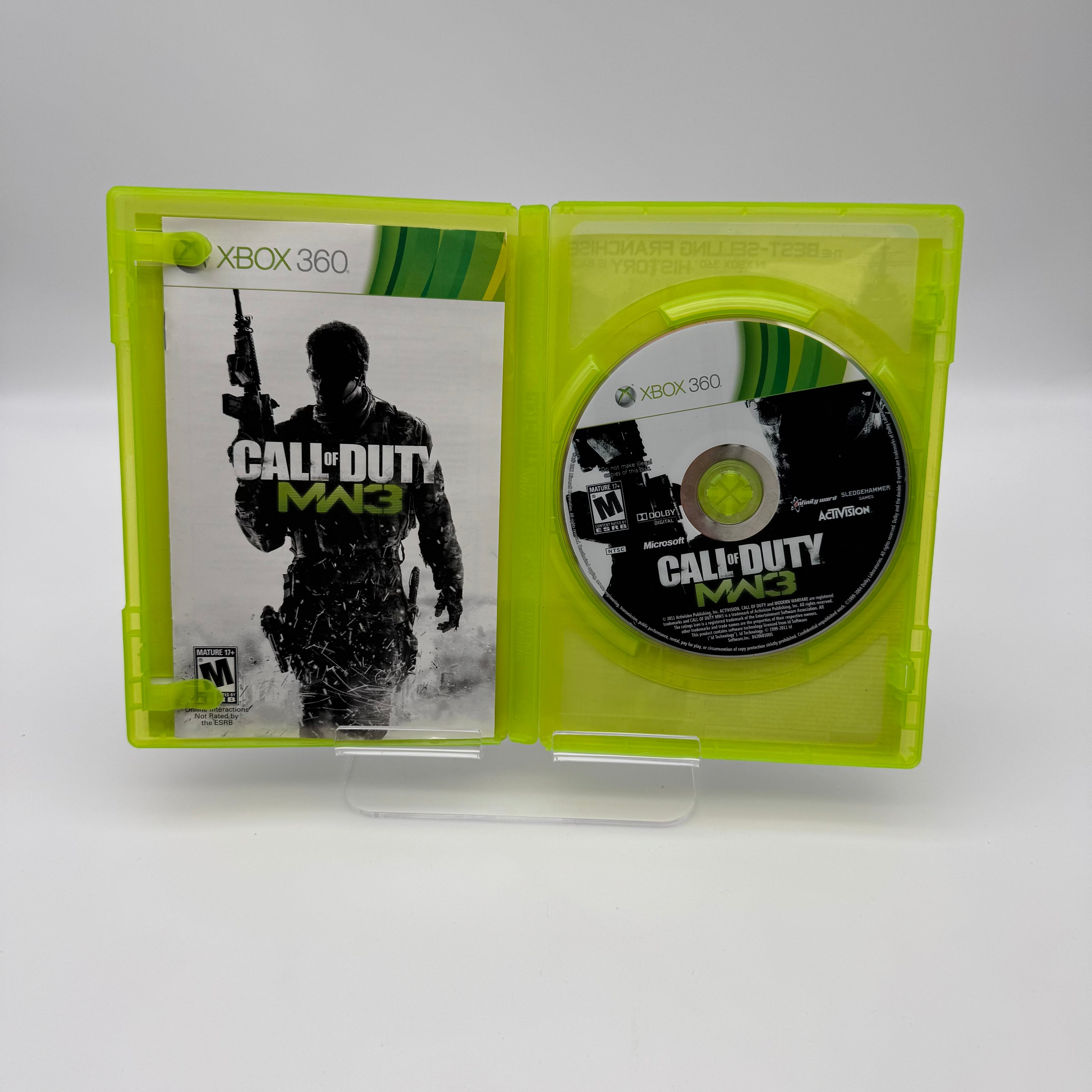 Xbox 360 Call of Duty Modern Warfare 3 Video Game with Box - Used