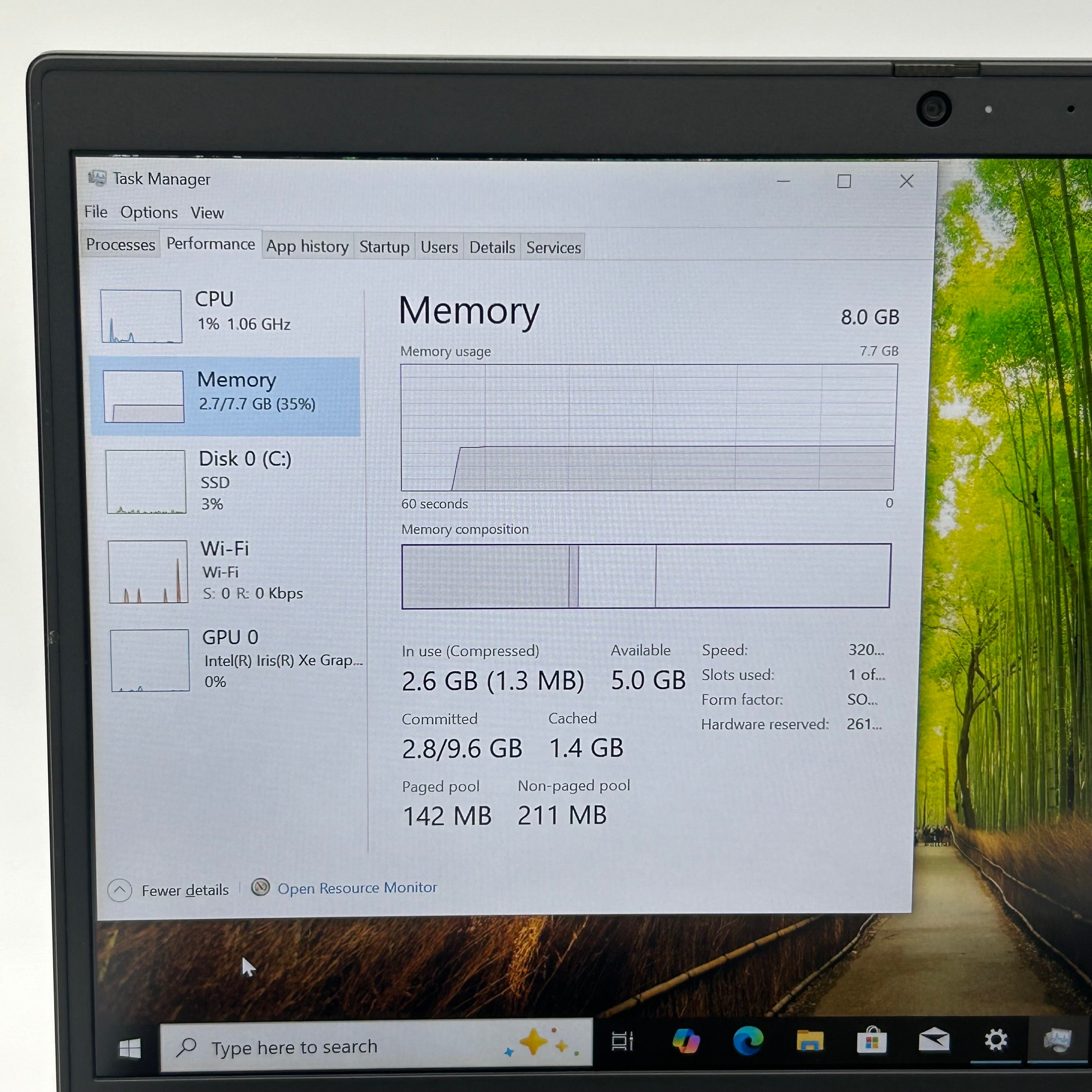 Dell Latitude 3420 14-inch Intel Core i5-1145G7 8GB RAM 256GB NVMe SSD Black