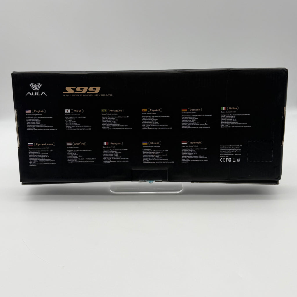 AULA S99 Gaming Keyboard, Wireless Computer Keyboards, Tri-Mode Bluetooth/2.4GHz