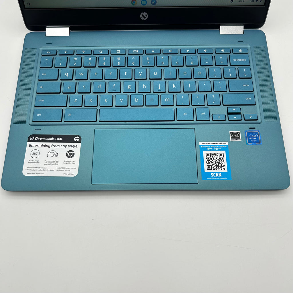 HP 14a-ca0030wm 14" Intel Celeron 4GB RAM 2GB SSD w/ Charger