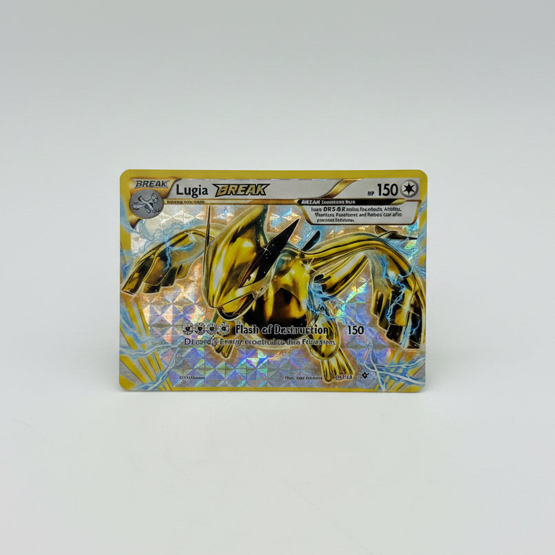 Pokemon Lugia BREAK #79 Collectible Card Used - A Raw Ungraded