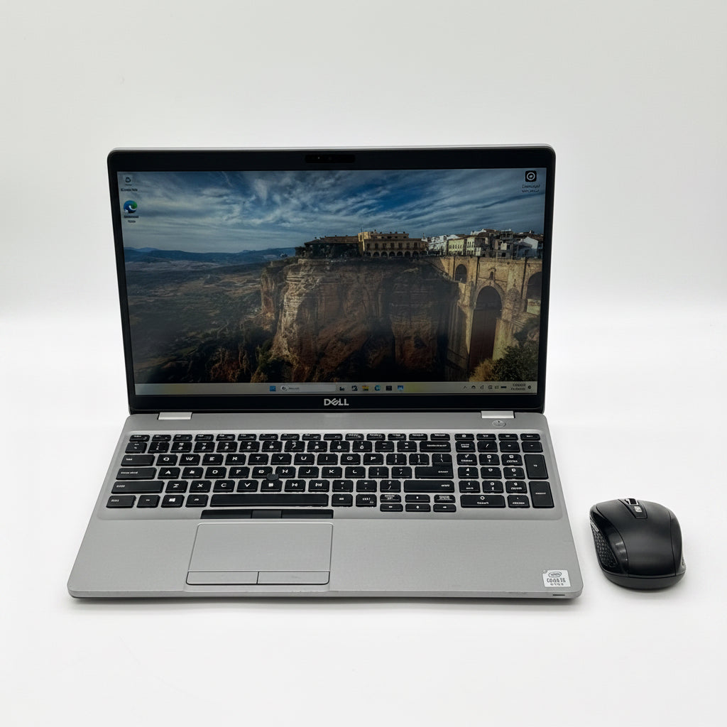Dell Latitude 5510 15.6" i5-10210U 16GB RAM 256GB SSD Win10 Charger Mouse READ