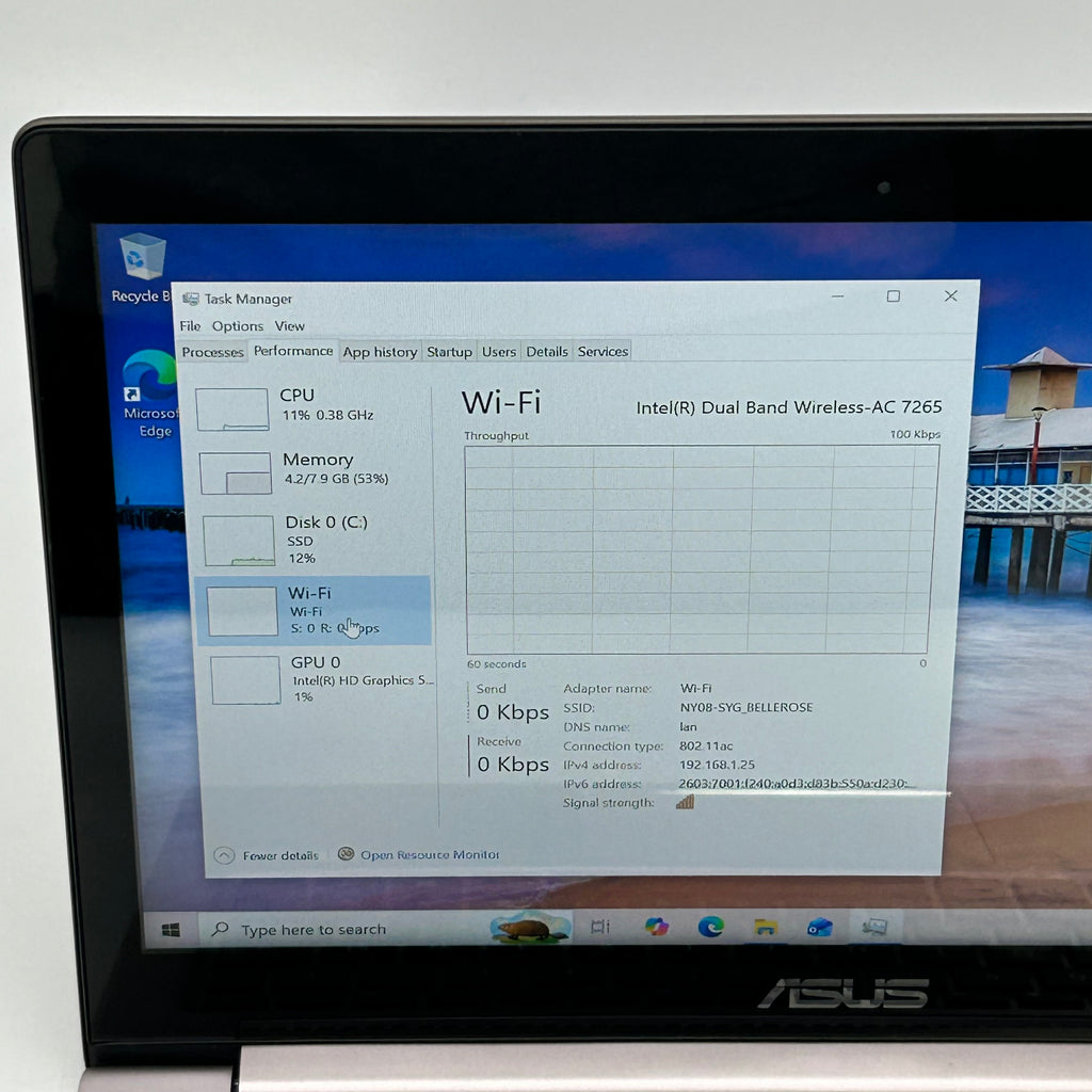 Asus ZenBook UX303UA i5-6200U 8GB RAM 256GB SSD