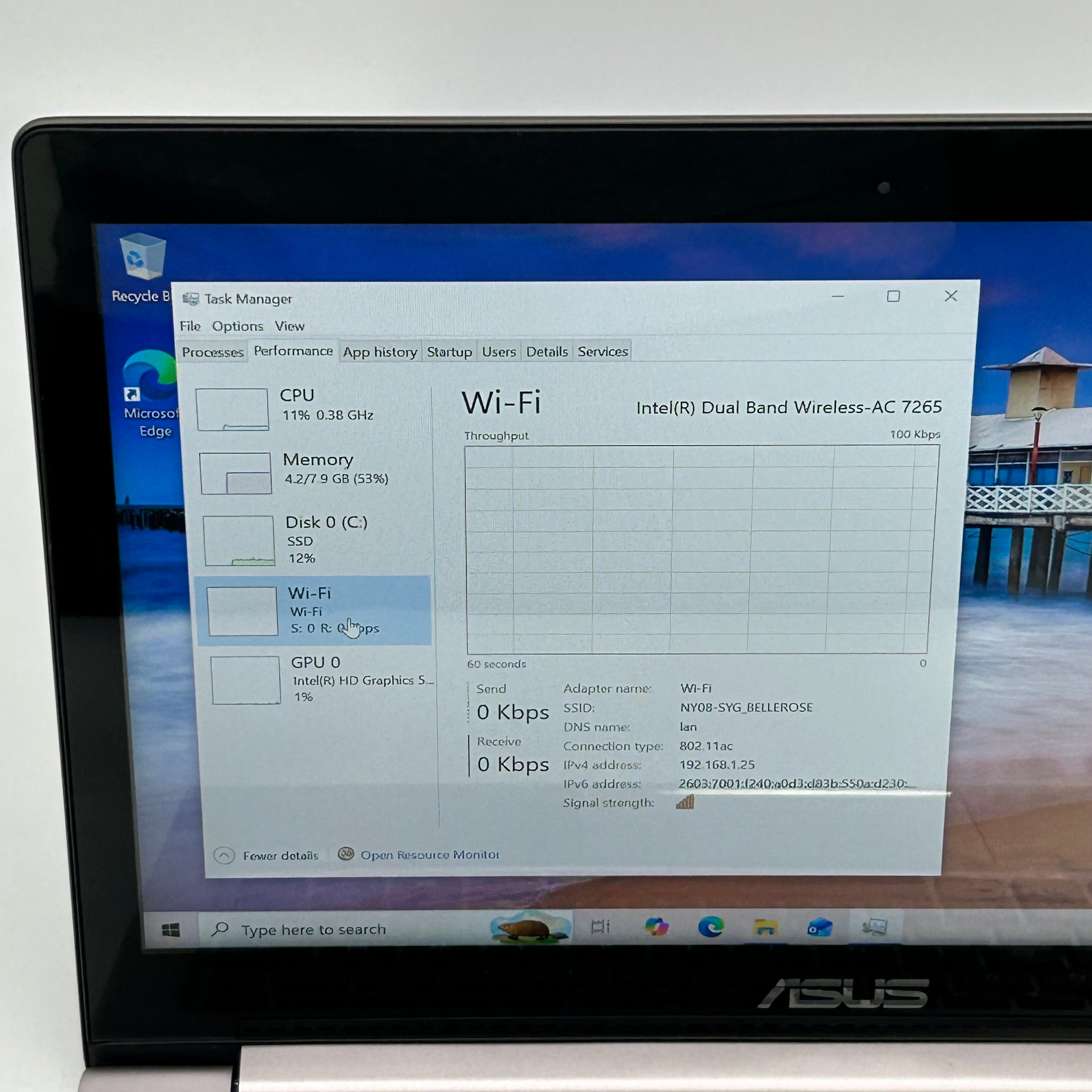 Asus ZenBook UX303UA i5-6200U 8GB RAM 256GB SSD