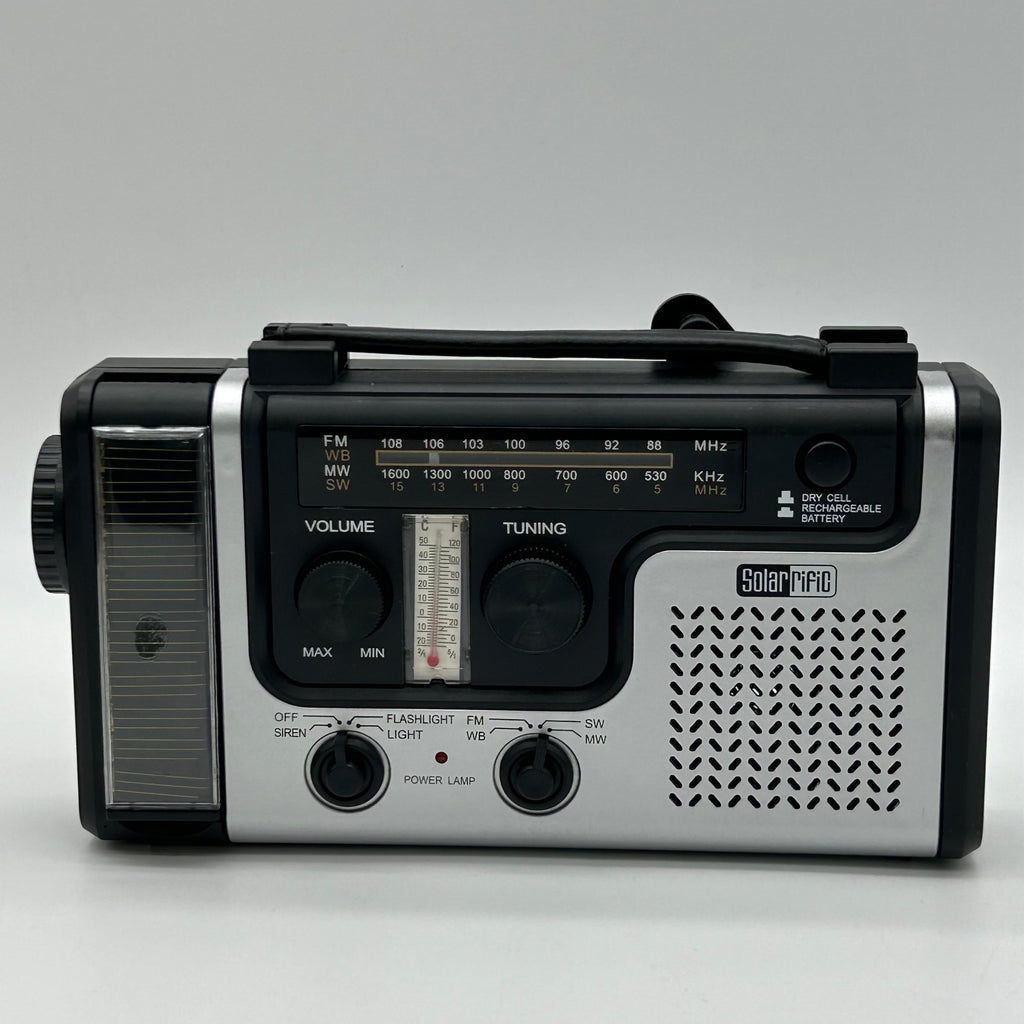 Solarrific R1001 Extreme Emergency Radio Solar Hand-Crank AM/FM/SW/WB Complete